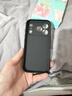 ALittleFlower【热销40W+超薄壳】适用iPhone17 Pro手机壳苹果17Pro保护套超薄防摔软壳黑镜头全包男女款简约 实拍图