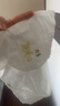 全棉时代婴儿隔汗巾纱布吸汗儿童宝宝开学幼儿园纯棉垫背小熊小鹿小猫3条 实拍图