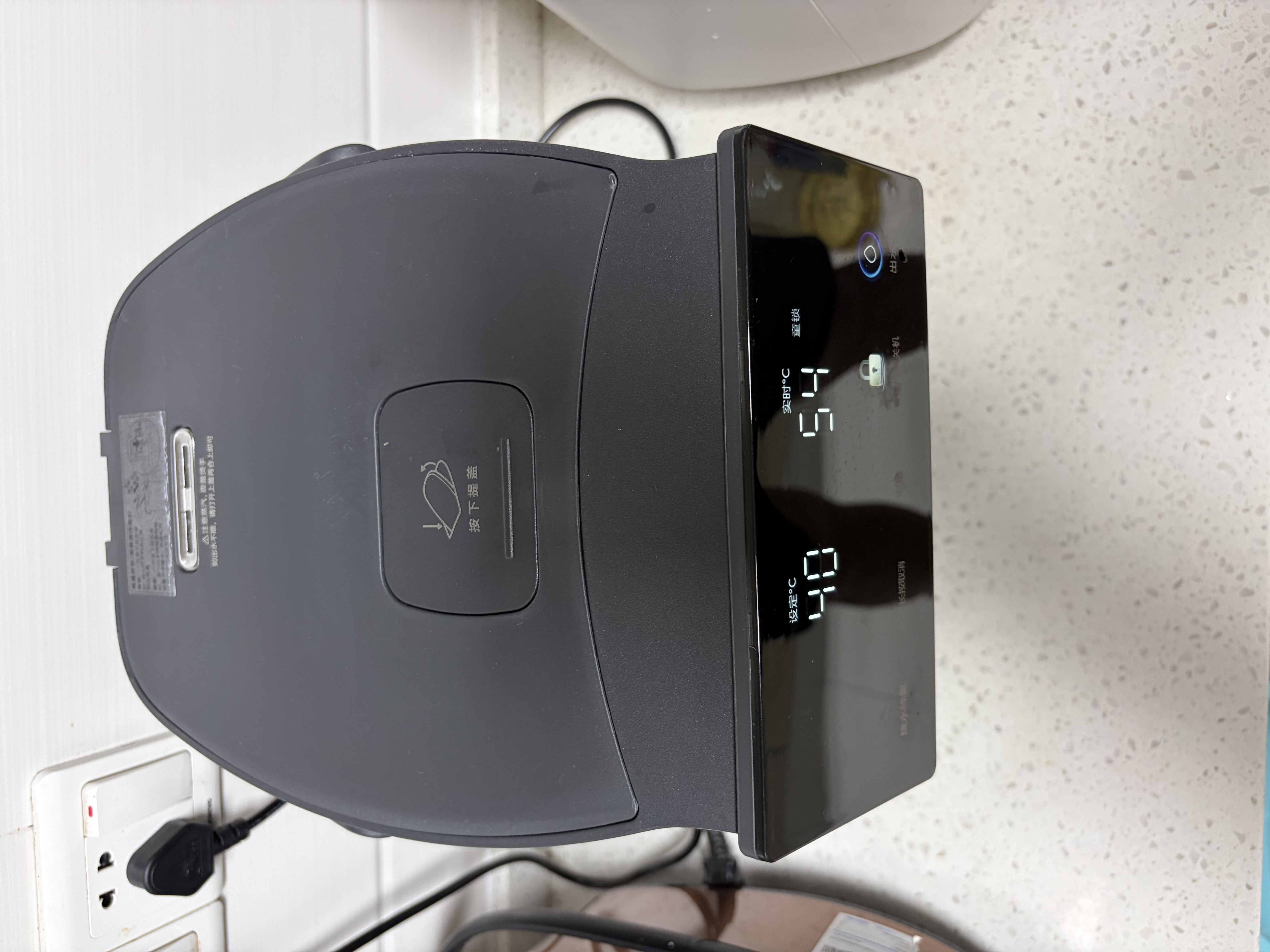 美的（Midea）电热水瓶速沸家用5L大容量烧水壶恒温保温一体316L内胆2200W触控MK-SP50E-20WPro 实拍图