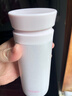 膳魔师（THERMOS）保温杯口红杯200ml不锈钢女士小巧口袋杯TCNC-200MACWI(温暖冰沙) 实拍图