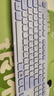 联想（Lenovo）有线键鼠套装KM220/TL21 巧克力按键有线键盘鼠标USB商务电脑办公键盘笔记本台式机一体机键盘紫色 实拍图