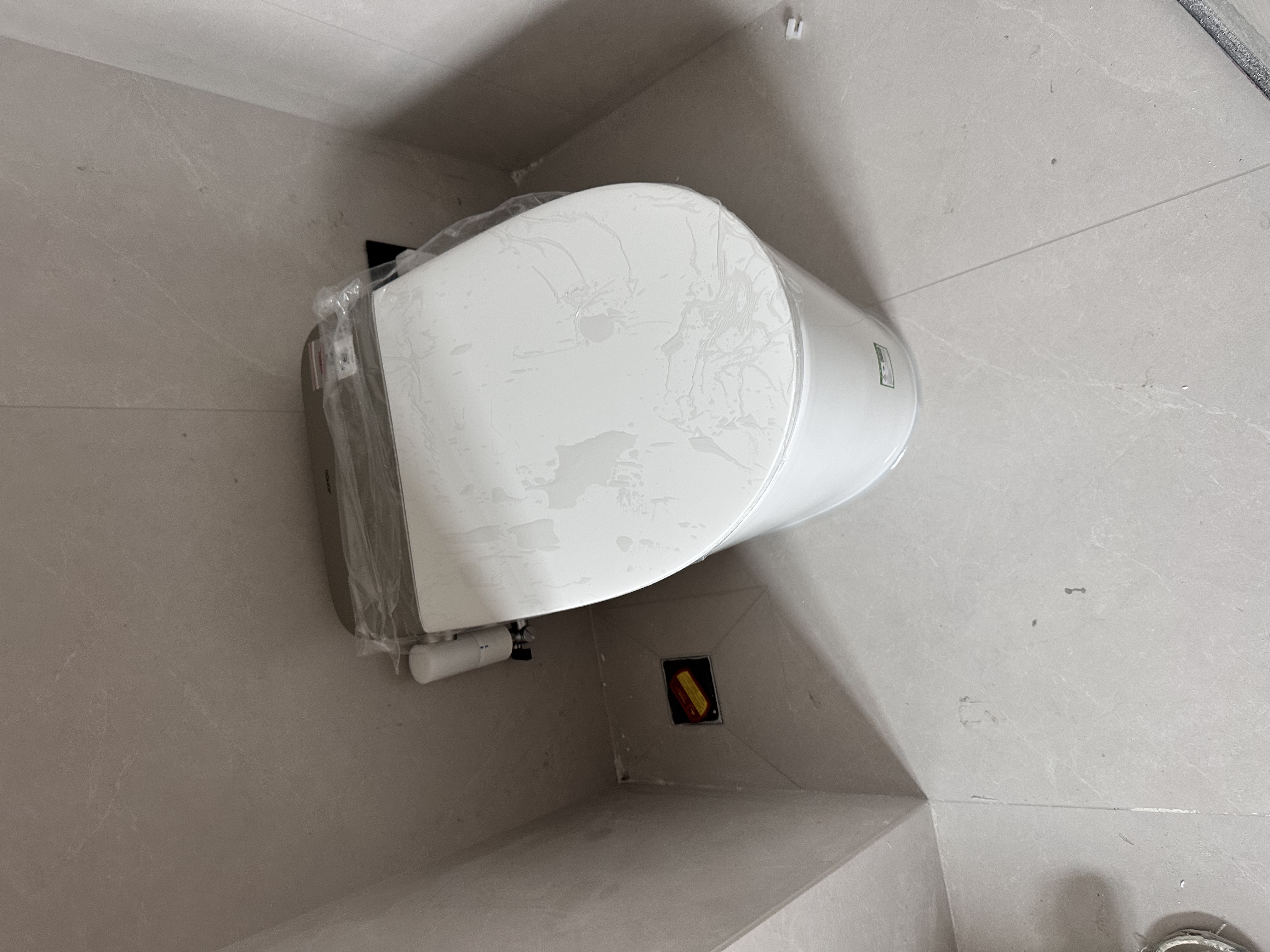 九牧（JOMOO）京东联合智能马桶静音小金刚2.0感应翻盖防溅泡沫盾ZS770P-S1-305 实拍图