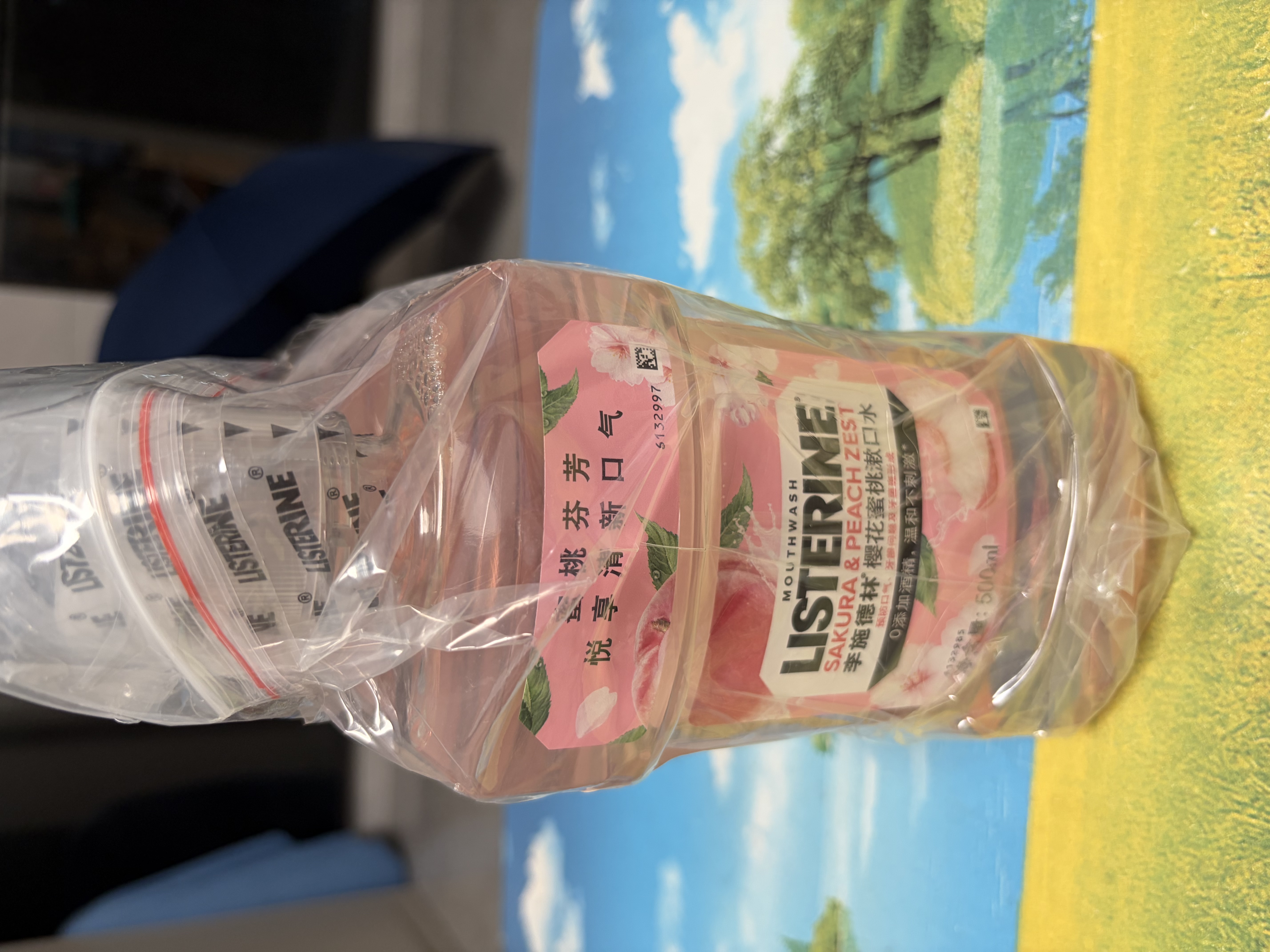 李施德林 (Listerine) 【佳琦同款】漱口水樱花蜜桃口味清新口气500ml*3 实拍图
