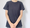 京东京造百万热销男士t恤短袖女夏季新款40支新疆棉舒适休闲打底衫深灰M 实拍图