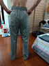 JEEP吉普【冰丝高弹】高端夏季薄款休闲裤男士2026新款垂感阔腿裤子男 实拍图