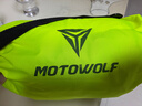 摩多狼（MOTOWOLF）骑行雨衣雨裤户外超薄分体式机车外卖骑手电动车防暴雨摩托车雨衣 实拍图