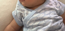 优衣库婴幼儿网眼包臀衣/短袖/1件装宝宝衣服连体衣481772 63 天蓝色 60cm 实拍图
