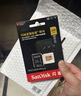 闪迪（SanDisk）256GB TF（MicroSD）内存卡 A2 4K V30 U3 C10 至尊超极速移动存储卡 读速200MB/s 写速140MB/s 实拍图