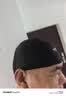 塔斯队长夏季防晒冰丝小帽骑行男户外透气钓鱼头巾摩托车头盔内衬头套内胆 速干透气骑行 【黑色】 实拍图