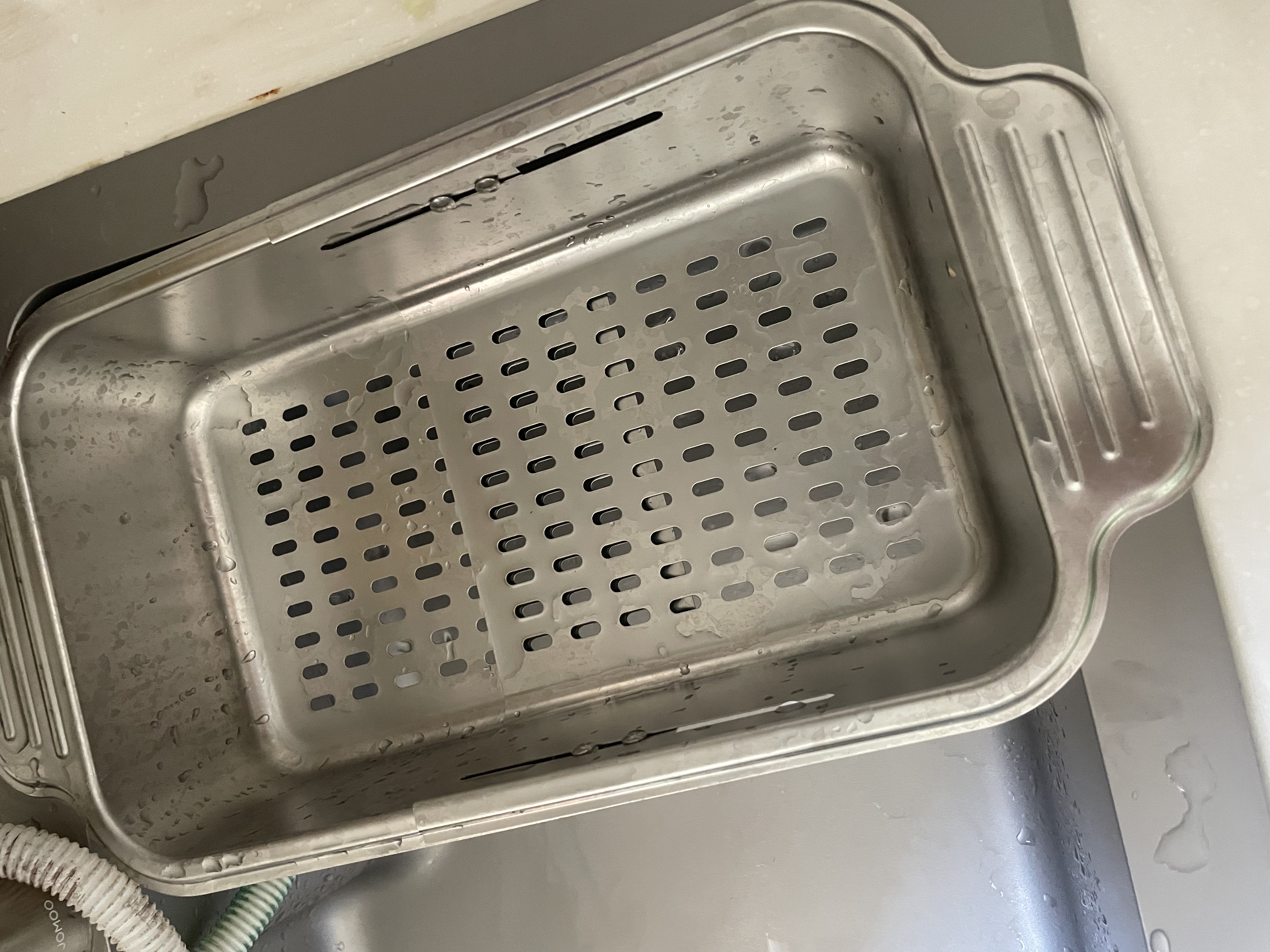 维艾（Newair）304不锈钢沥水篮水槽沥水架可伸缩碗碟架洗碗池果蔬洗菜篮置物架 实拍图