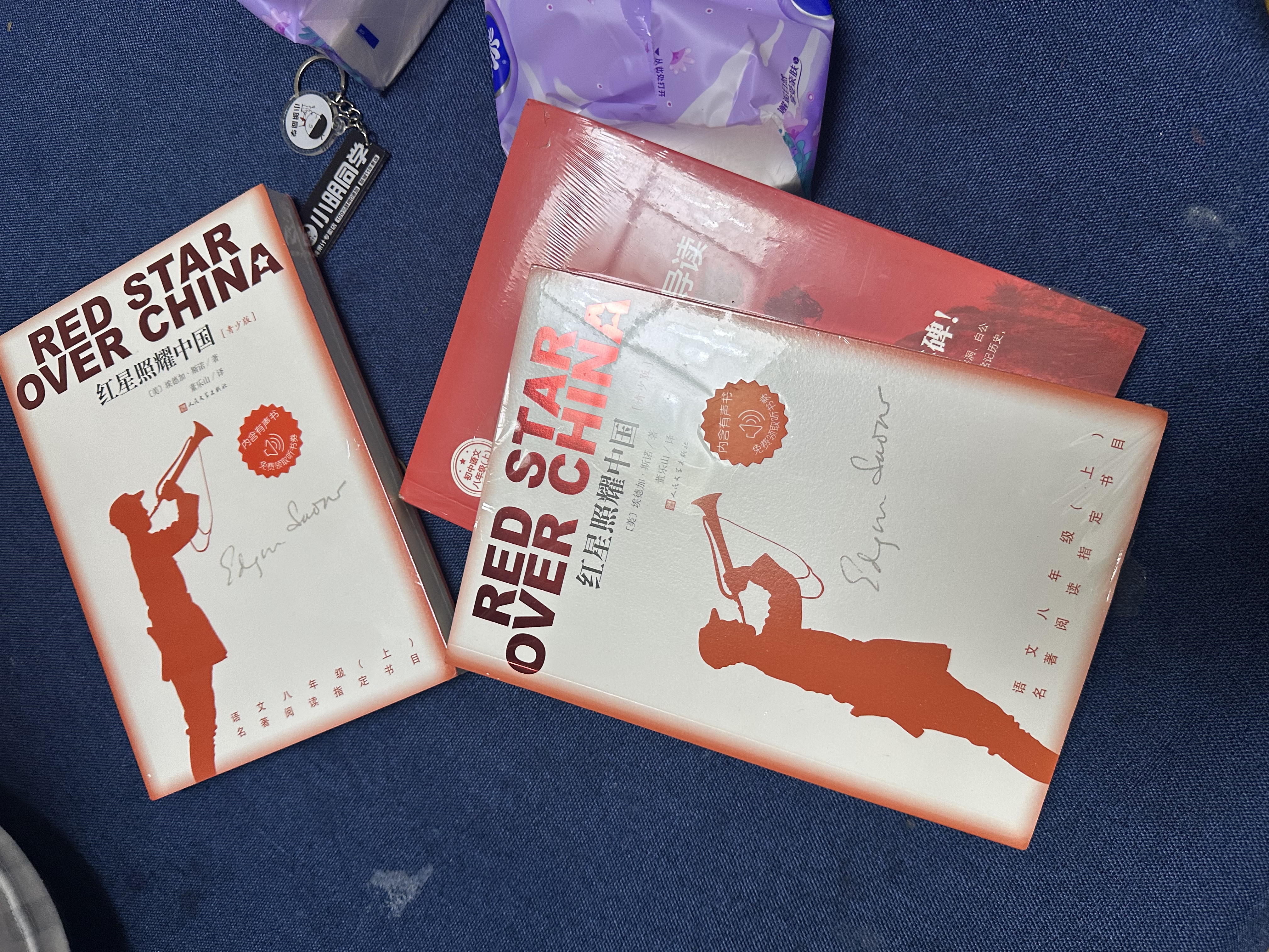 红星照耀中国青少版西行漫记正版原著无删减八年级上初二必读语文名著导读推荐董乐山译本专有版权学生阅读课外阅读暑期阅读人民文学出版社 实拍图