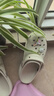 卡骆驰（CROCS）【预售】白鹿同款经典云朵洞洞鞋时尚百搭女鞋花园鞋|206750 骨白色-2Y2(含智必星)【预售】 36 /37(230mm) 实拍图