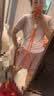 VICTORIATOURIST瑜伽服女跑步运动套装夏季防晒健身服普拉提短袖短裤带胸垫两件套 实拍图