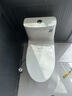 恒洁（HEGII）马桶561 超旋风大冲力虹吸式家用节水坐便器HC0561DT-A-400 实拍图
