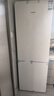 西门子（SIEMENS）321L两门冰箱小冰箱风冷无霜 锁水保鲜 双效过滤 冷鲜空间 白 KG32NV21EC 实拍图