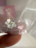 老凤祥樱花银耳钉女生耳饰坠生日礼物女士送女朋友老婆小巧养耳洞S925 【品牌礼盒】樱花银耳钉 实拍图