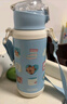 膳魔师（THERMOS）儿童保温杯学生吸管水杯萌宠系列保冷水壶316L不锈钢350ml  绿 实拍图