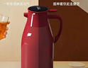 欣美雅保温壶家用保温水壶大容量学生宿舍用保温瓶茶瓶户外开水瓶热水瓶 红色 1L /1.3L/1.6L/ 2L （数显款） 2000毫升【99%的人选择】 实拍图