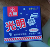光明牌白雪冰砖115g*4块 椰子味 经典中砖奶砖冰淇淋雪糕家庭装 实拍图