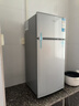 志高（CHIGO）小冰箱迷你小型家用冷藏冷冻两用宿舍出租房用双门办公室电冰箱节能省电 【一级能效】82L银色【全国联保丨节能省电】 实拍图