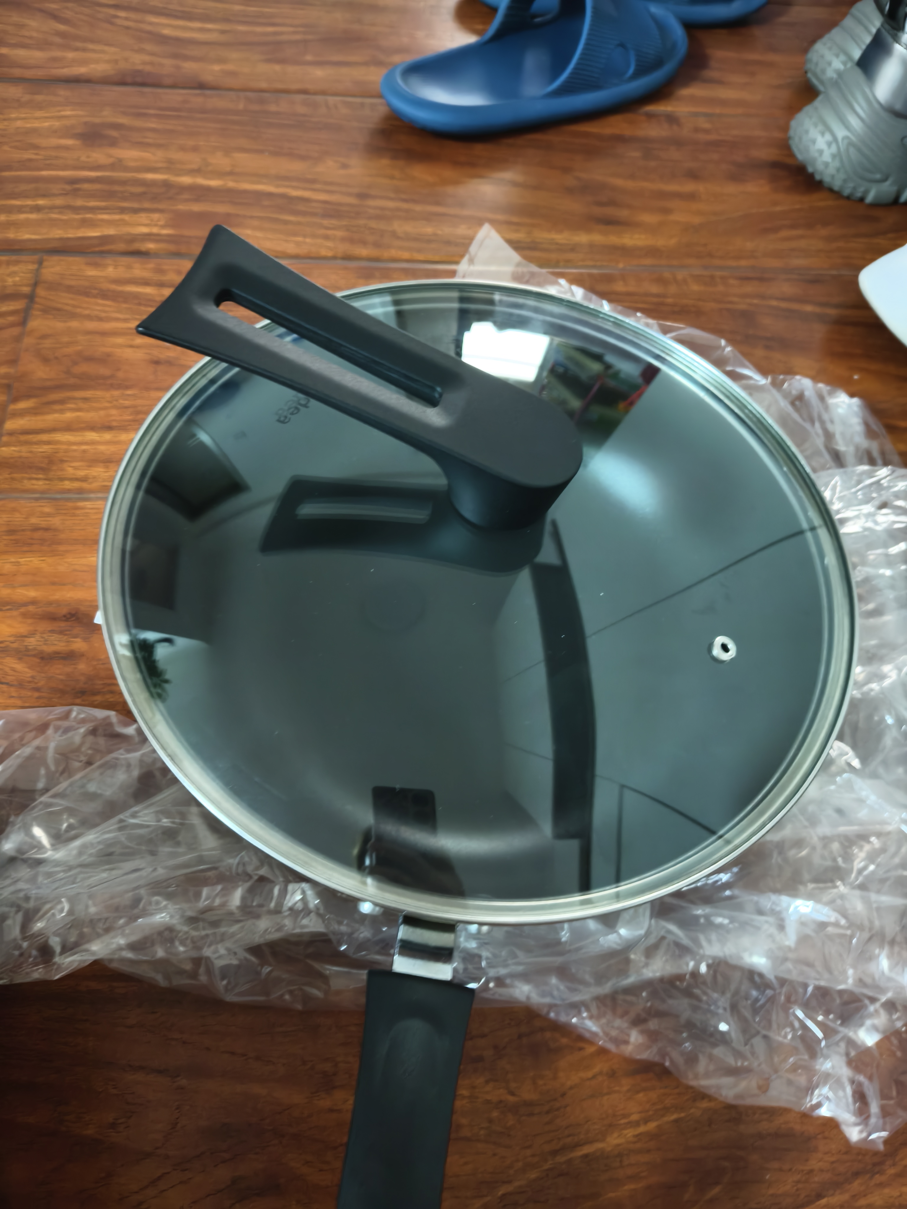 美的（Midea）不粘锅炒锅优钛炒锅平底炒菜锅牛排煎锅电磁炉燃气灶通用少油烟 实拍图
