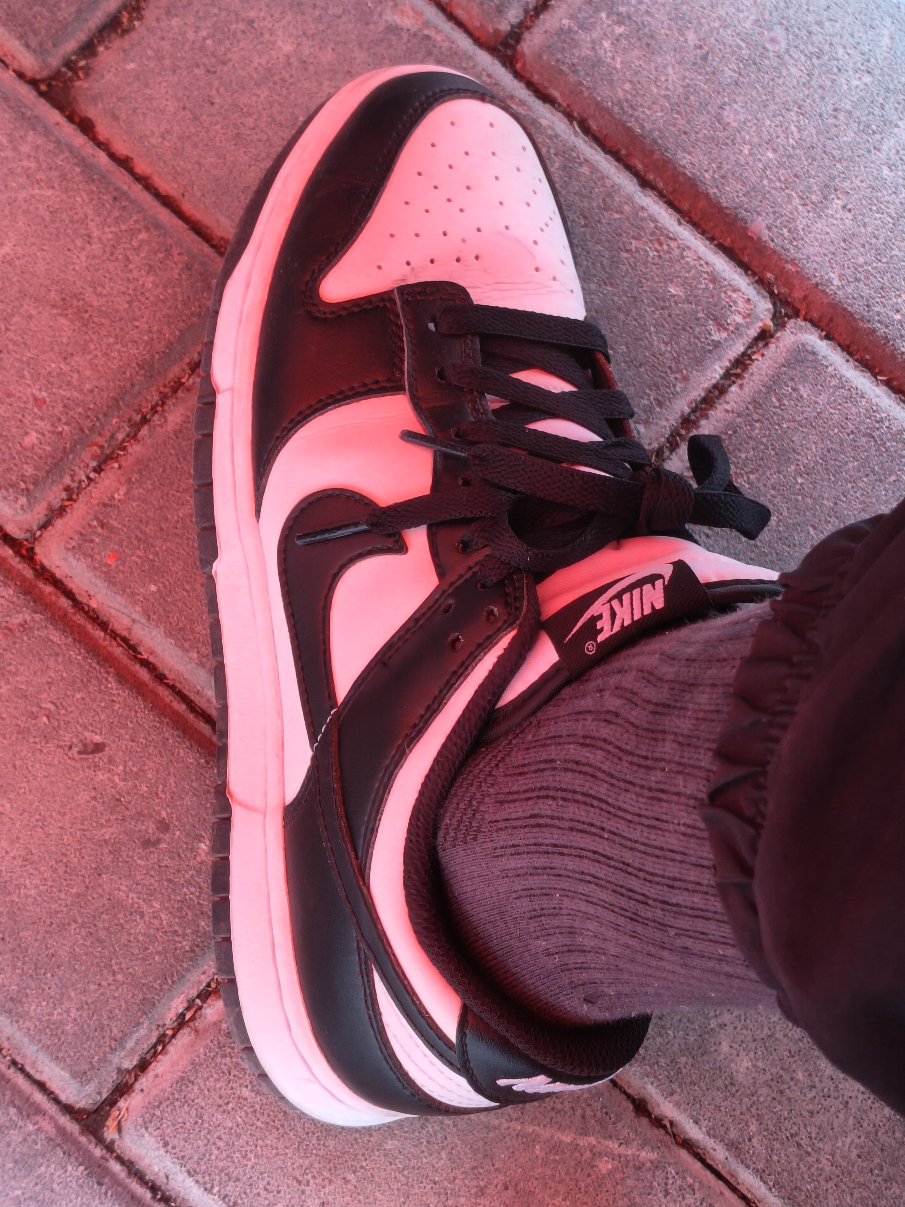 耐克NIKE男休闲板鞋 DUNK 运动鞋HF5441-100黑白40.5 实拍图