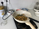 炊大皇 炒锅 麦饭石色不粘锅多功能少油烟炒菜锅平底28cm 电磁炉通用 实拍图