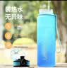 史努比儿童水杯夏季便携大容量耐摔防漏喝水杯男女小学生一键直饮杯子蓝 实拍图