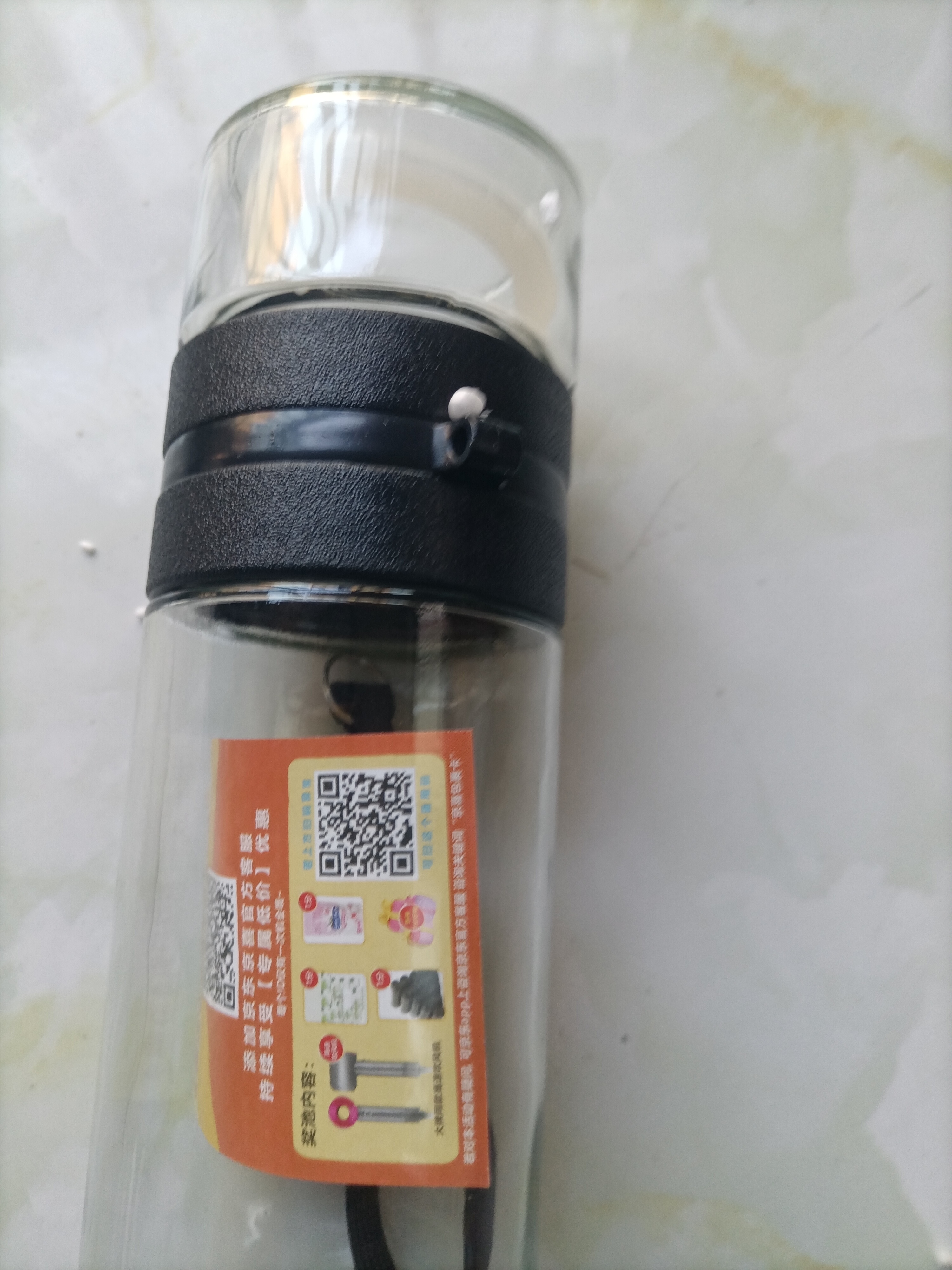 户外旅行冷泡杯茶水分离泡茶师400ML单层玻璃杯泡茶师礼品杯子 茶水分离杯400ml*1个 实拍图