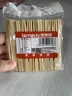 特美居（temeiju）水果叉一次性叉子月饼蛋糕竹制加厚点心叉外卖打包环保木叉100支 实拍图