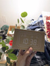 MUJI数字钟 中 白色 125*80*36mm 桌面时钟家用电子时钟 实拍图