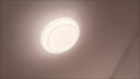 雷士（NVC）吸顶灯客厅大灯语音智能现代轻奢led照明灯具套餐白金碧月包安装 实拍图