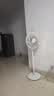 美的（Midea）【加大网罩】七叶轻音柔风电风扇/家用省电落地扇/小型台式电扇/广角摇头大风力宿舍风扇 SAE35CA1 实拍图