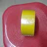豪思克普黄色警示胶带PVC 48mm*33m 地标线胶带台风安全警戒带定位标识分区地膜胶带装修地板胶带 HSJD-012 实拍图