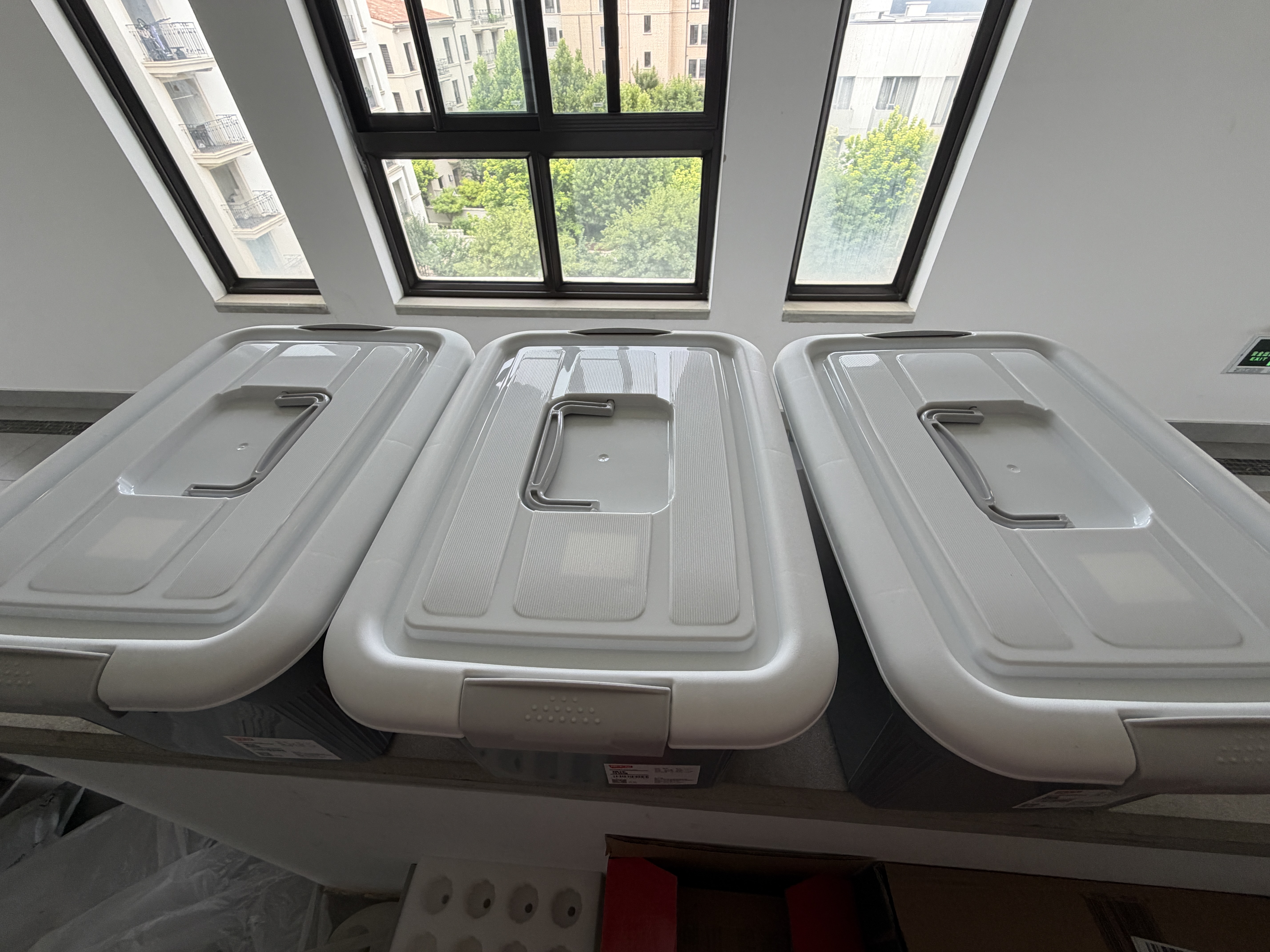禧天龙塑料衣物收纳箱加厚大号零食玩具储物箱车载整理箱 13L1个装 无轮 实拍图