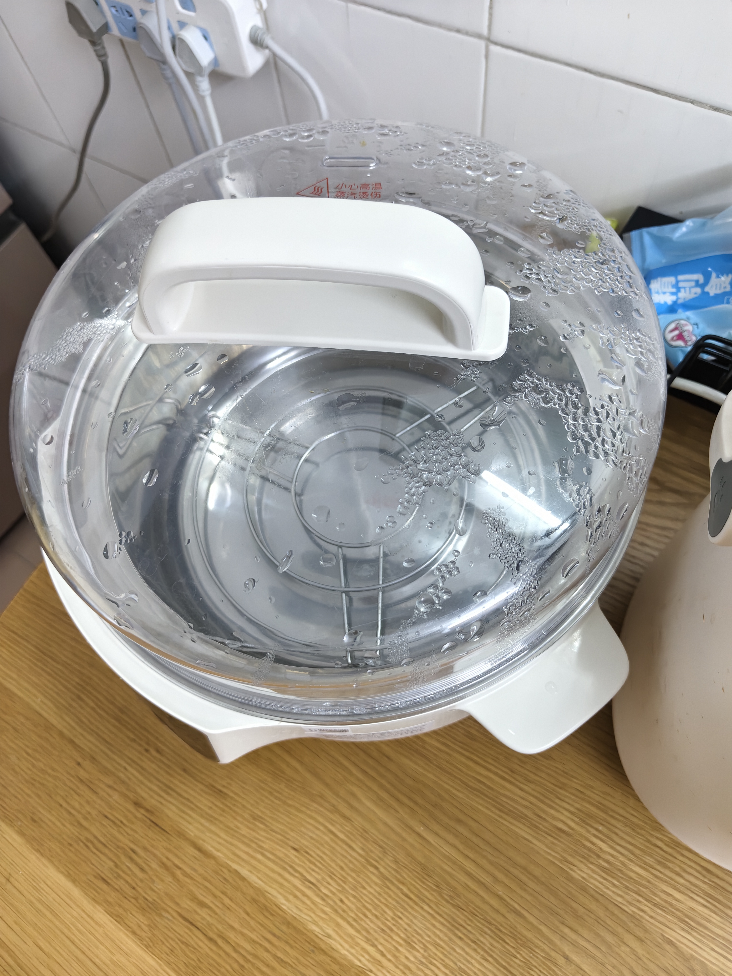 美的（Midea）【品牌直营】电炖锅用炖汤盅电炖锅 电煮锅电蒸锅上蒸下炖隔水电砂锅煲汤电炖盅燕窝炖盅辅食 4.5L 【猛火速炖 0涂层不锈钢锅】DZC2556 实拍图
