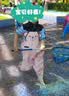蓝鸥盾儿童赶海服男女户外玩水服涉水裤背带连体雨鞋下水裤YX1059 30 实拍图