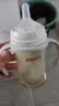 贝亲（Pigeon）自然离乳 PPSU重力球吸管双把手奶瓶 240mL 6月+ AA252 实拍图