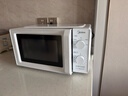 美的（Midea）变频家用微波炉经典双旋钮360°转盘加热 智能解冻 五档火力18L容量213B升级款一级能效（M13J） 实拍图