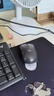 罗技（Logitech）M220 轻音鼠标 无线鼠标 办公鼠标 对称鼠标 带无线微型接收器 灰黑色 实拍图