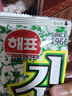 海牌菁品 韩国进口干紫菜 原味海苔2g*6包 儿童即食紫菜 拌饭休闲零食12g 实拍图