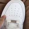耐克NIKE女子空军一号AF1 百搭大童运动鞋DH2920-111白38 实拍图