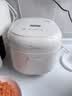 美的（Midea）0氟有钛低糖电饭煲小型2-3人2升青瓷电饭锅上盖加热沥糖釜低糖饭家用迷你MB-RC207L 实拍图