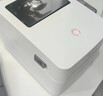 得力（deli）DL-750W高速纸仓热敏标签打印机 快递仓储物流固资面单108mm商用办公打单不干胶条码打印机 蓝牙版 实拍图