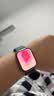 Apple/苹果 Watch S11 智能手表GPS款46毫米深空灰色铝金属表壳黑色运动型表带M/L MEVP4CH/B 实拍图