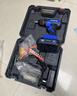 西默德手电钻工具箱全套家用五金小型冲击手枪钻锂电电动螺丝刀钻墙打孔 【百万级爆款】德国精工无刷大钢炮48VF 双电尊享套装 实拍图