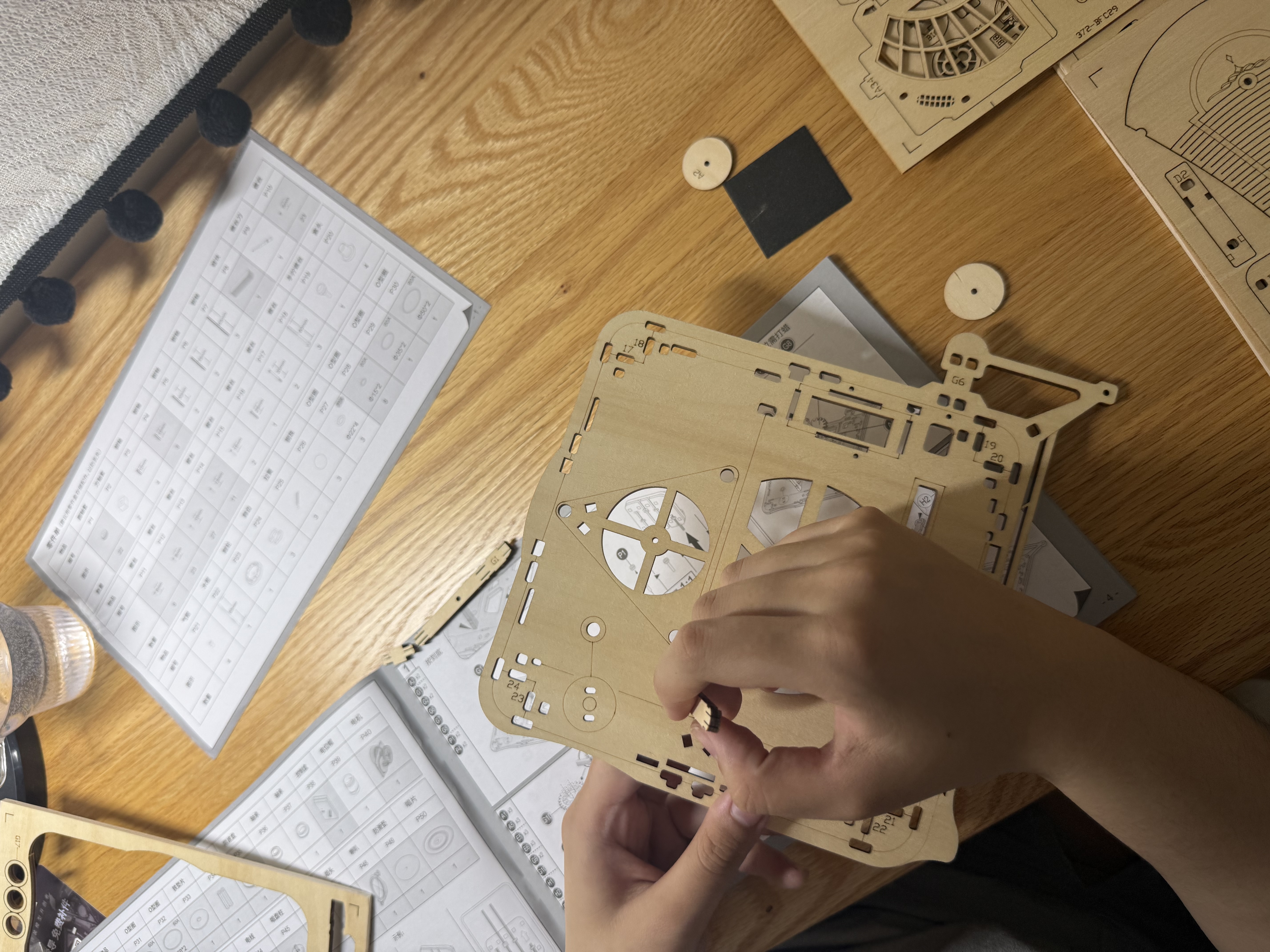 若客（ROKR）黑胶留声机 积木成人diy手工拼装模型高难度玩具立体拼图生日礼物 实拍图