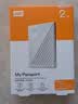 西部数据（WD）移动硬盘2TB USB3.0 My Passport随行版2.5英寸 白 机械硬盘 笔记本电脑外接 大容量加密 家庭存储 实拍图