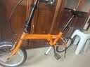 大行（DAHON）折叠自行车16英寸YUKI超轻迷你便携男女式通勤单车KT610 橙色  实拍图