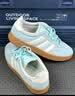 adidas ENTRAP美式校园风运动少年感复古篮球风板鞋男女阿迪达斯 米白色/灰色   38 实拍图